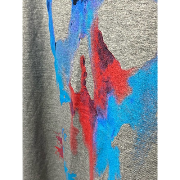 Eleven Paris Life is a Joke Paint Splatter Neck Short Sleeve Men's T-Shirt XXL - Picture 7 of 11